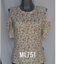 Blusas floreadas sales