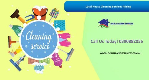 Local House Cleaning Services Pricing