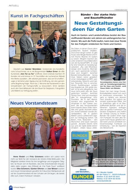 Erftstadt Magazin April 2018