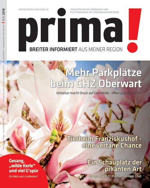 prima! Magazin – Ausgabe Mai 2018