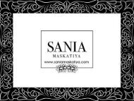 Sania Maskatiya Luxury Pret Latest designs