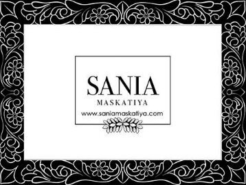 Sania Maskatiya Luxury Pret Latest designs