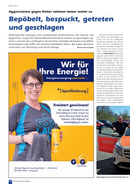 Wesselinger Stadt Magazin April 2018