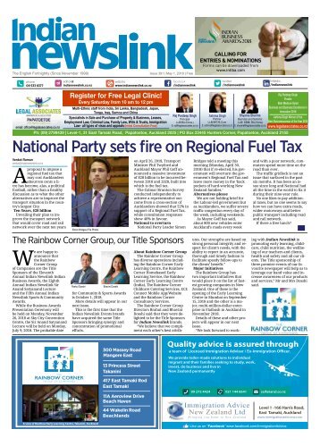 Indian Newslink May 1, 2018 Digital Edition