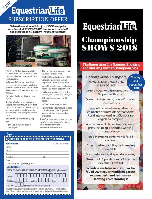 Equestrian Life May 2018 Issue