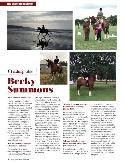 Equestrian Life May 2018 Issue