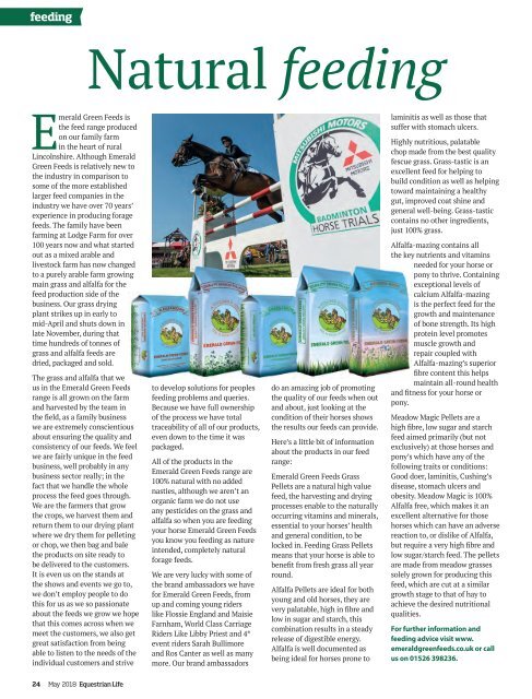 Equestrian Life May 2018 Issue