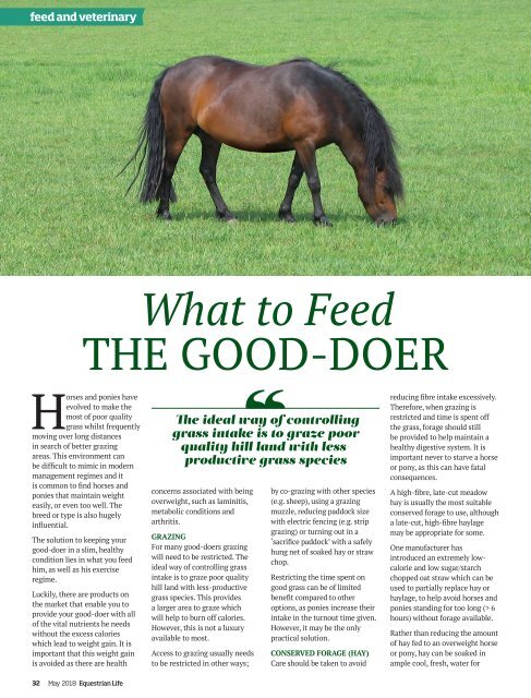 Equestrian Life May 2018 Issue