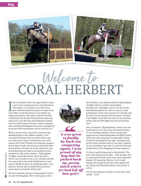 Equestrian Life May 2018 Issue