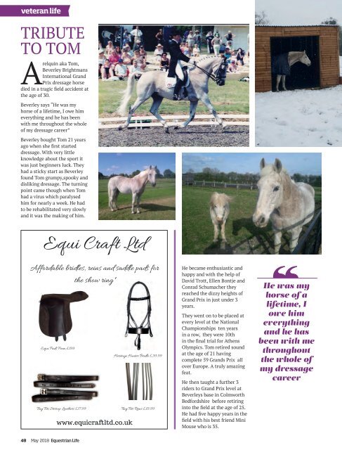 Equestrian Life May 2018 Issue