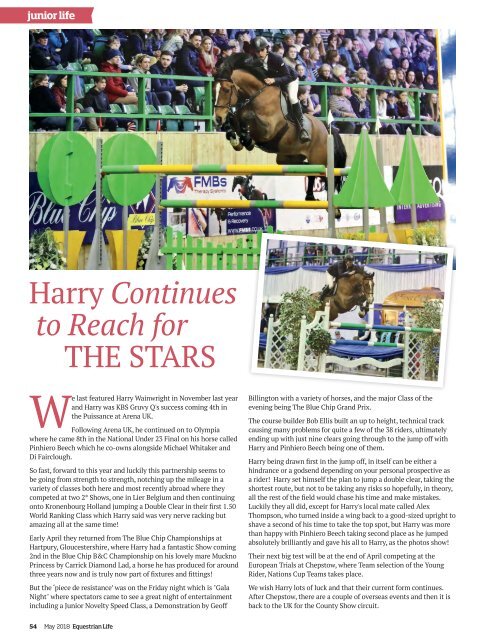 Equestrian Life May 2018 Issue