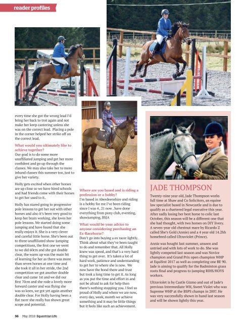 Equestrian Life May 2018 Issue