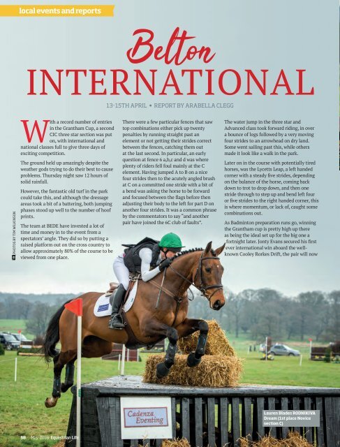 Equestrian Life May 2018 Issue