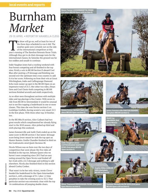 Equestrian Life May 2018 Issue