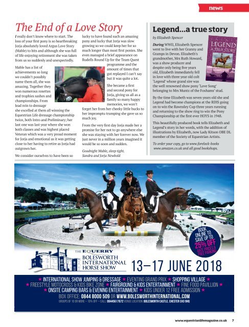 Equestrian Life May 2018 Issue