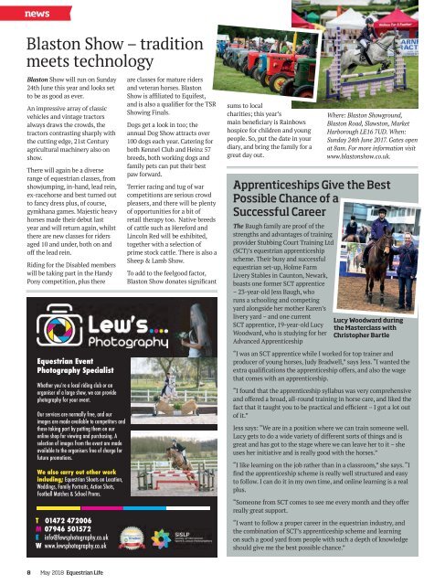 Equestrian Life May 2018 Issue