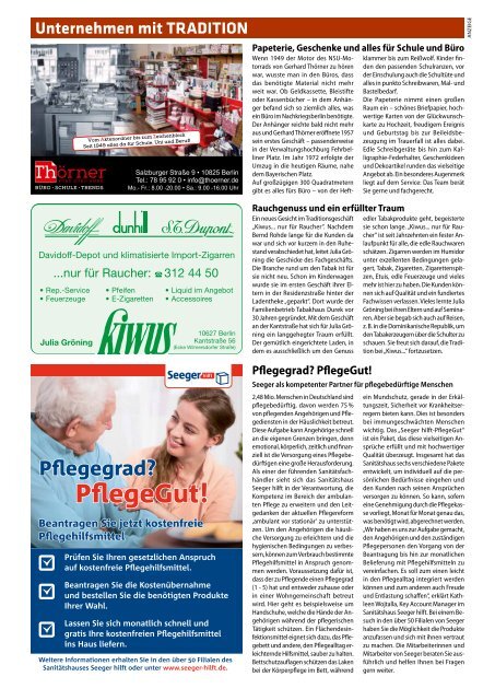 Gazette Wilmersdorf Mai 2018