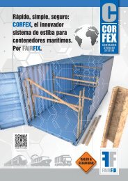 CORFEX® - Sistema de estiba para contenedores, folleto de producto español