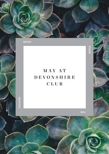 May at Devonshire Club