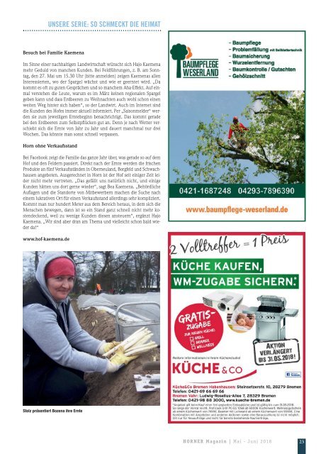 HORNER Magazin | Mai-Juni 2018