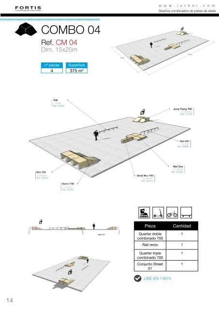 PISTAS SKATE HORMIGON PREFABRICADO