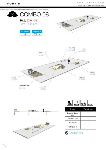 PISTAS SKATE HORMIGON PREFABRICADO