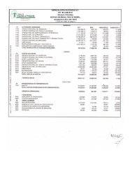 ESTADO DE RESULTADO INTEGRAL COMPARATIVO AÑOS 2017-2016