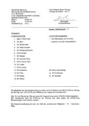 Protokoll Gemeindevertretung 2018-03-19