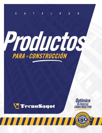 Catálogo TECNOSAGOT - Productos + Servicios