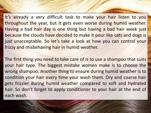 Hair Care Tips For Frizzy and Curly Hairs