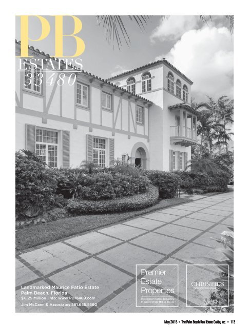 May 2018 Palm Beach Real Estate Guide