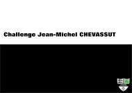 Le livre du challenge Jean-Michel Chevassut