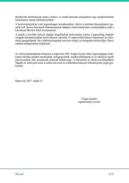 Szigeti Házirend 2017_SG-KÉSZ