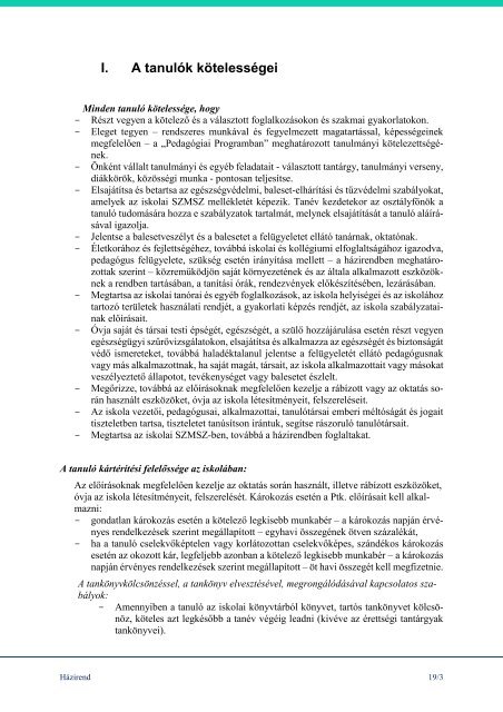 Szigeti Házirend 2017_SG-KÉSZ