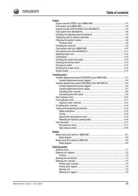 Service Manual - Wacker Neuson