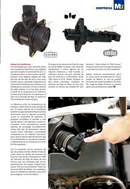 Revista Mundo Automotriz No. 266 MAYO