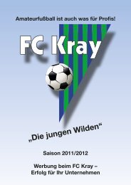 die zielgruppe passt - FC Kray