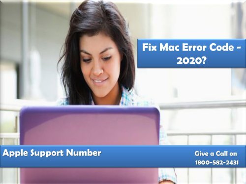 Fix Mac Error Code -2020 