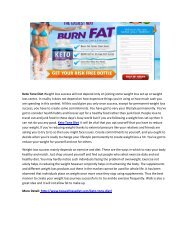 Keto Tone Diet - 100% Natural Weight Loss Formula