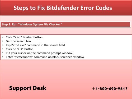 Fix Bitdefender Antivirus Error 2001 