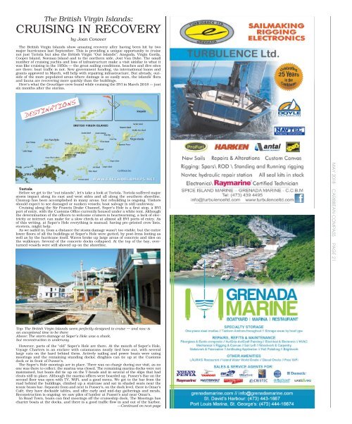 Caribbean Compass Yachting Magazine - May 2018