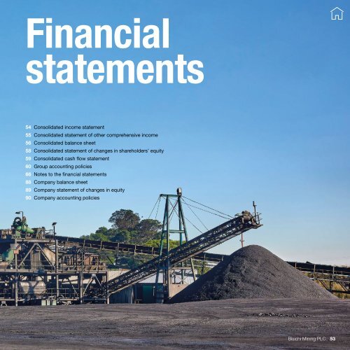 BISICHI MINING PLC ANNUAL REPORT 2017