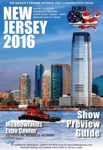 New Jersey 2016 Build Expo Show Preview Guide