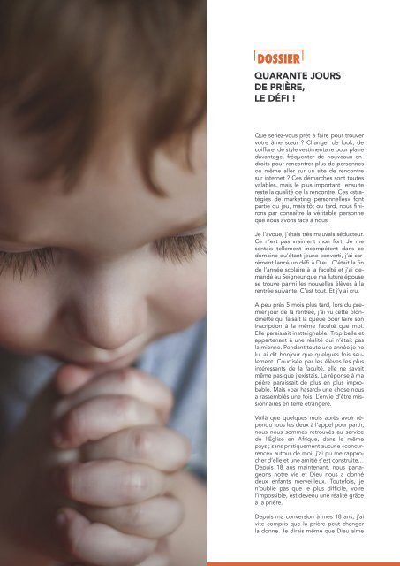 Adventiste Magazine Nº 15 - Mai / Juin 2018