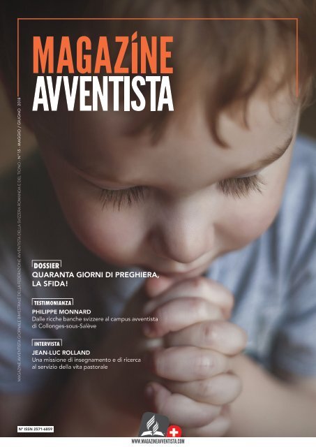 Magazine Avventista N°15 - MAGGIO / GIUGNO 2018
