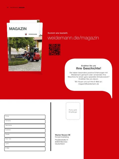 MAGAZIN - Wacker Neuson