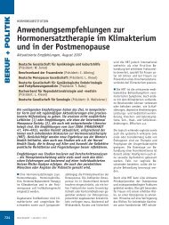 Anwendungsempfehlungen zur Hormonersatztherapie im ...