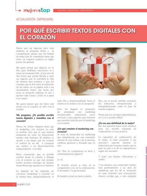 Revista Digital Mujeres Top 