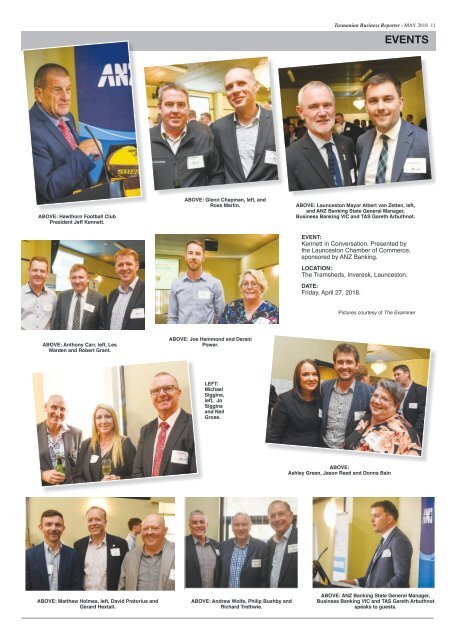 Tasmanian Business Reporter May 2018