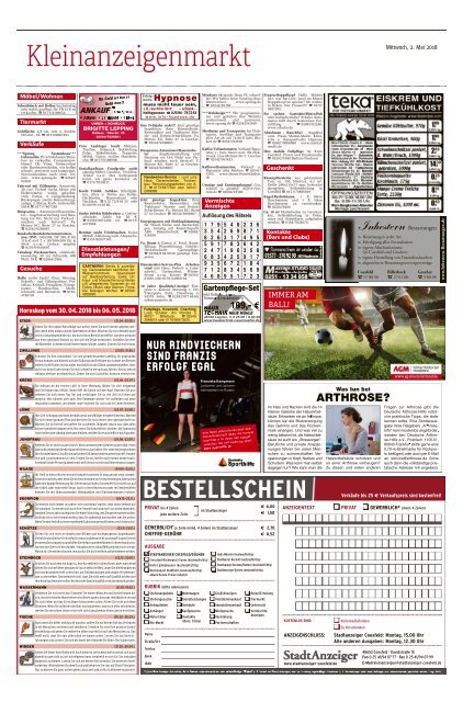 Stadtanzeiger Duelmen kw 18